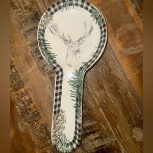 Limited EDITION-COLLECTIBLE     Elegant 🦌 spoon rest - A Rare Beauty-mint cond